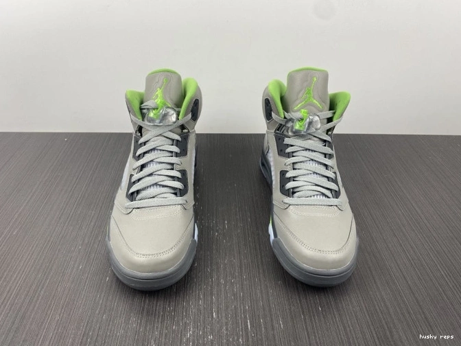 Cheap Husky Bean DM9014-003 (2022) Green Jordan Retro 5 0819